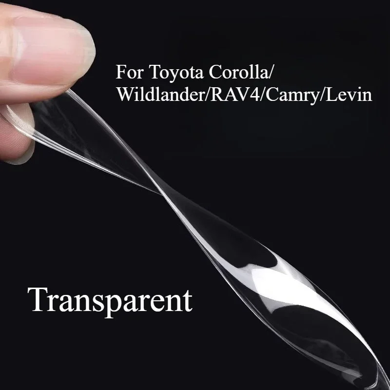 For Toyota Corolla/Wildlander/RAV4/Camry/Levin Car Door Handle Scratch Resistant Sticker Door Bowl Protective Film Accessories