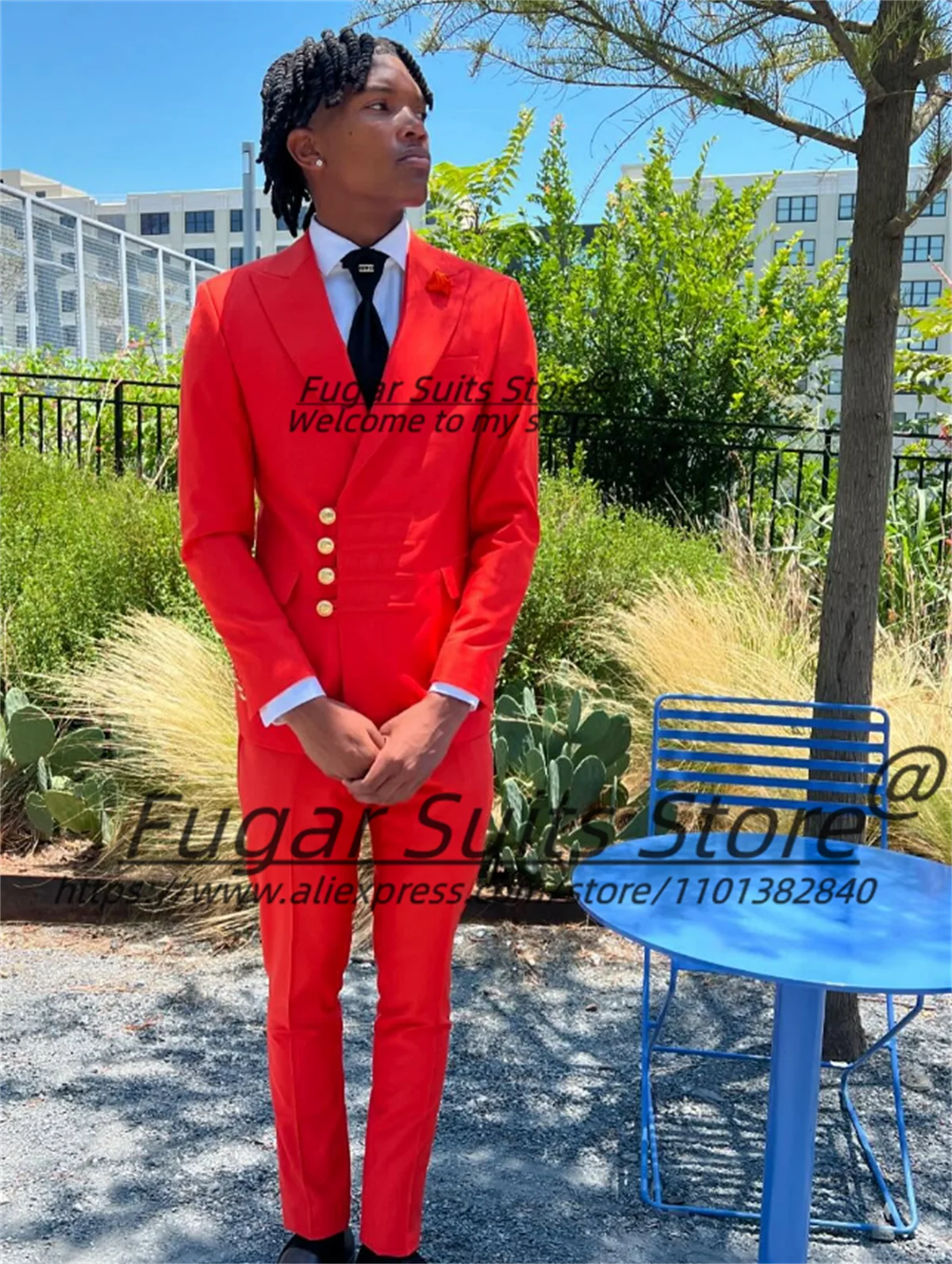 

Handsome Fashion Men Suits Customized Size Slim Fit Peak Lapel Groom Wedding Tuxedos 2Pieces Sets Male Party Blazers Ropa Hombre