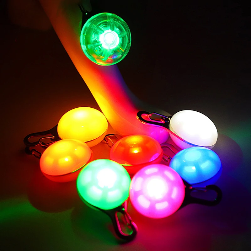 الحيوانات الأليفة يؤدي توهج الملحقات مشرق قلادة مضيئة طوق ليلة السلامة الديكور LED طوق بكلاب مضيئة متوهجة قلادة #2