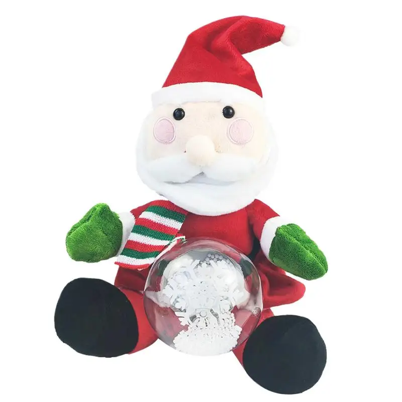 Dancing Santa Claus Musical Santa Claus Plush With Colorful Lights Soft Interactive Animated Dolls Dance And Sing For Kids