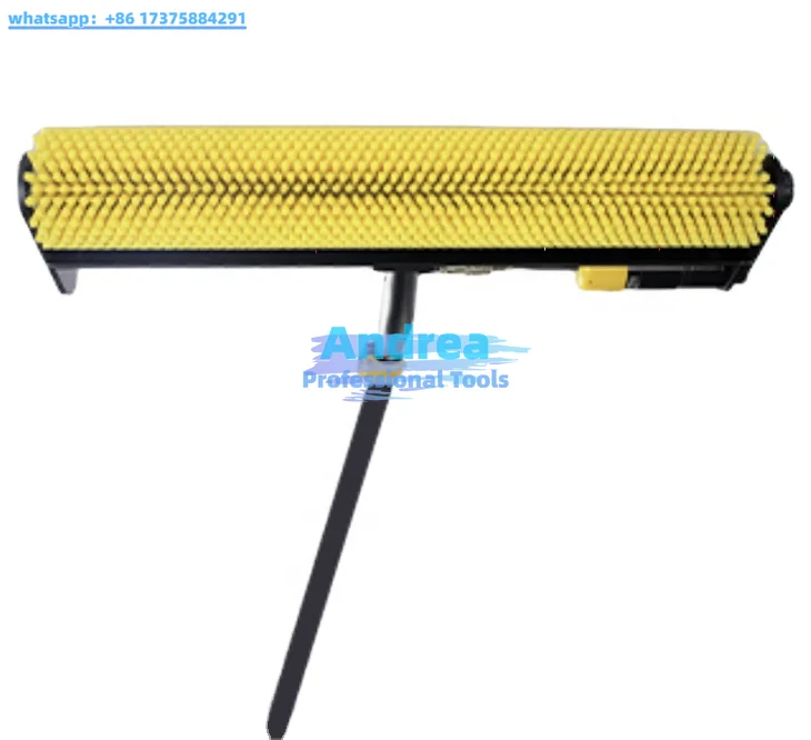 Automatic Solar Panel Cleaning Rotating Electric Water Fed Pole Solar Cleaning Brush