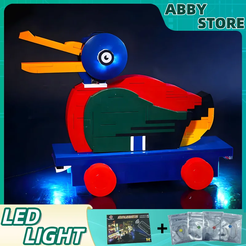 DIY RC LED Light Kit para Lego 40501, o pato de madeira, apenas luz LED sem modelo de blocos