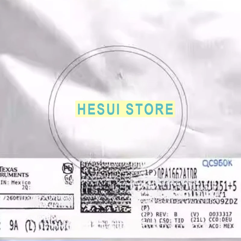 

10PCS OPA1662AIDR for portable recording systems, audio effects processors, high-end A/V receivers