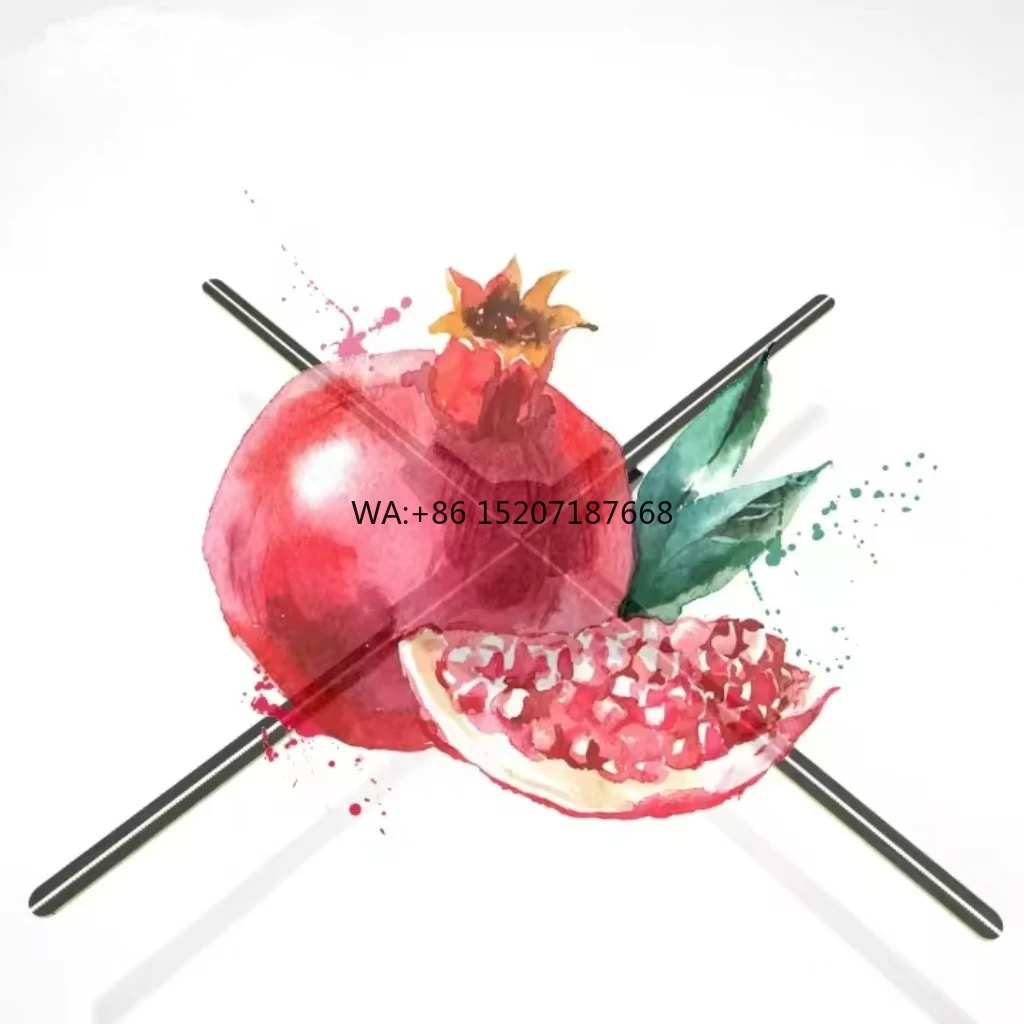 

100 см открытый 3D голографический светодиодный проектор рекламная машина голый глаз 4-компонентный вентилятор дисплея 3D светодиодное рекламное оборудование