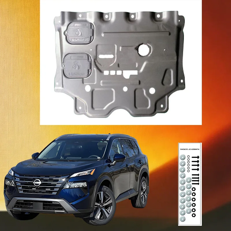 Durable Underbody Protection Engine Skid Plate For  Nissan Rogue 2021-2024 1.5T High Quality Engine  Shield Car