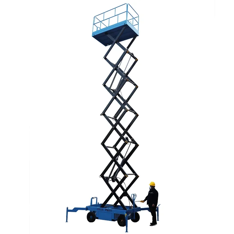 10m Automatic electric scissor lift aerial work platform