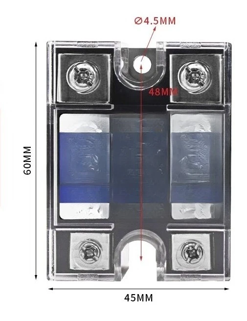 

Electrical single-phase solid-state relay SSR-10DA 25A 40A DC controlled AC DC-AC
