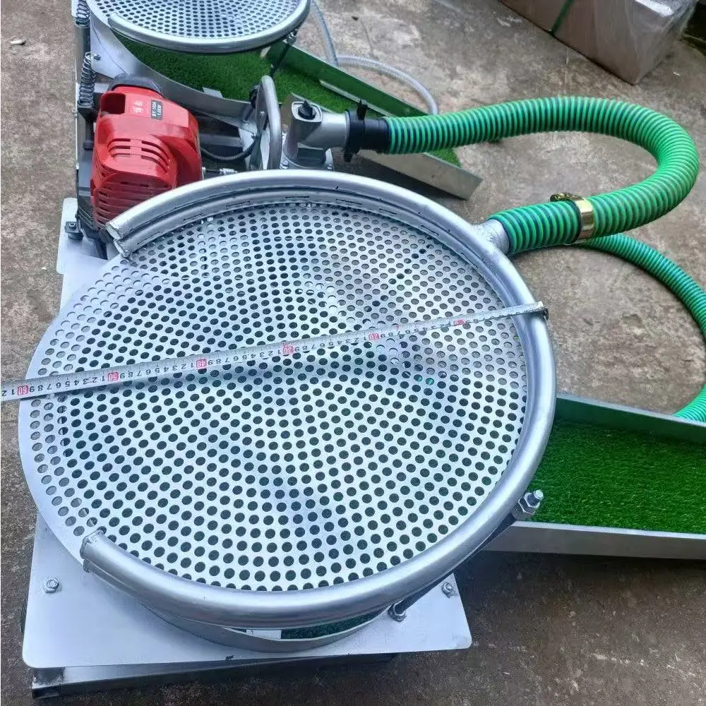 Portable Automatic Gold Panning Equipment Mini Engine 7HP High Gold Separator Gold Washing Machine Mining Separator