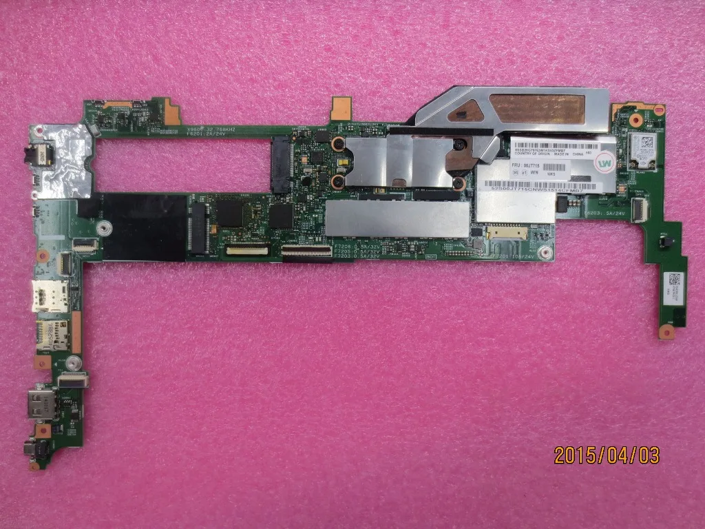 SN 13275-1 FRU 00JT715 CPU 5Y71 8GB AMT yTPM compatible replacement Helix Type 20CG 20CH Laptop ThinkPad computer motherboard