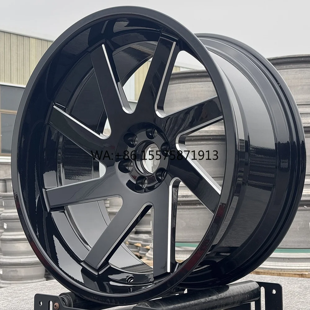 

Кованые диски из алюминиевого сплава 6061-T6 для автомобилей, на заказ, 22x10 ET-25 5x112 5x114.3, с глубокой полкой, моноблочные, для гоночных автомобилей