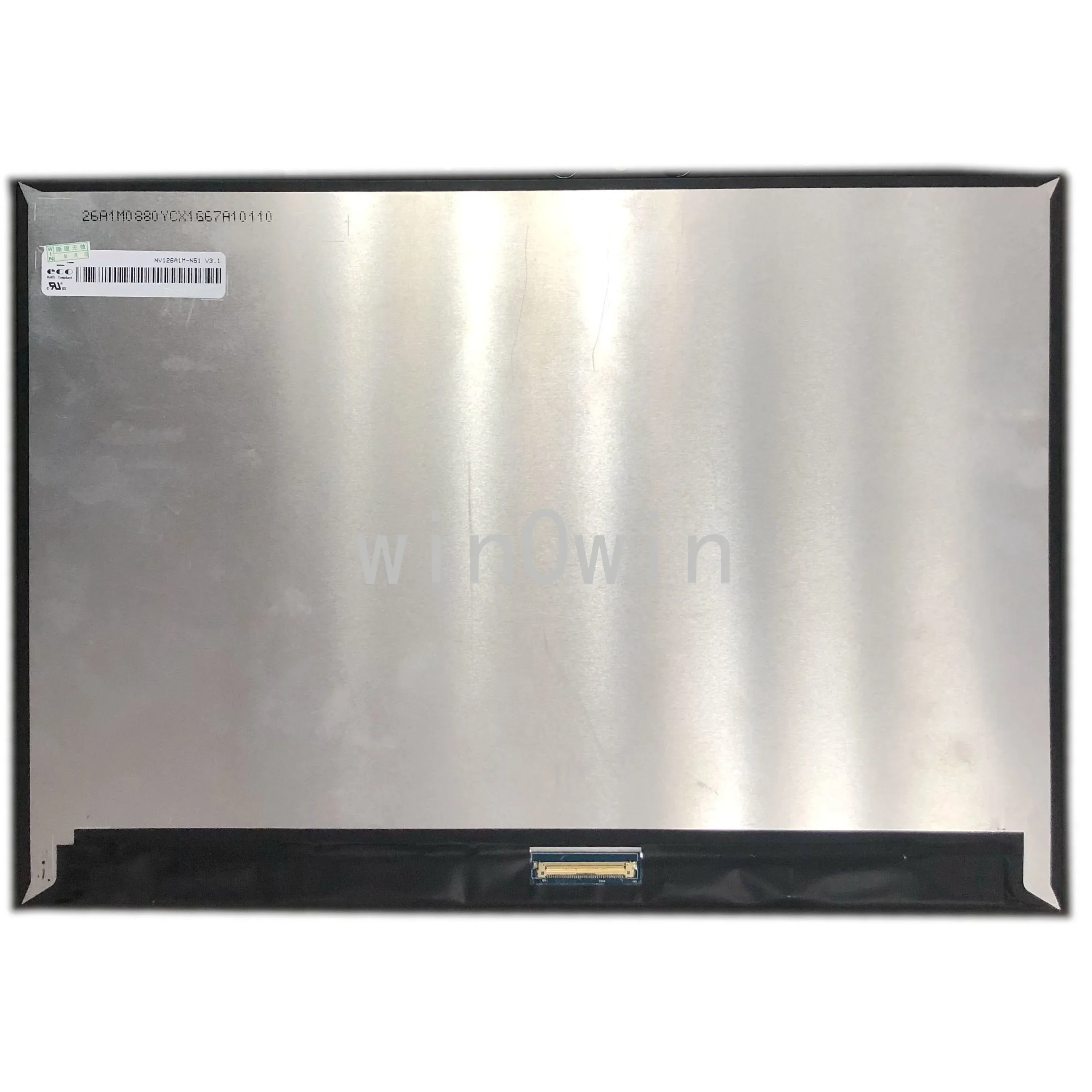 NV126A1M-N51 V3.1 12.6'' 2880x1920 Laptop LCD Screen