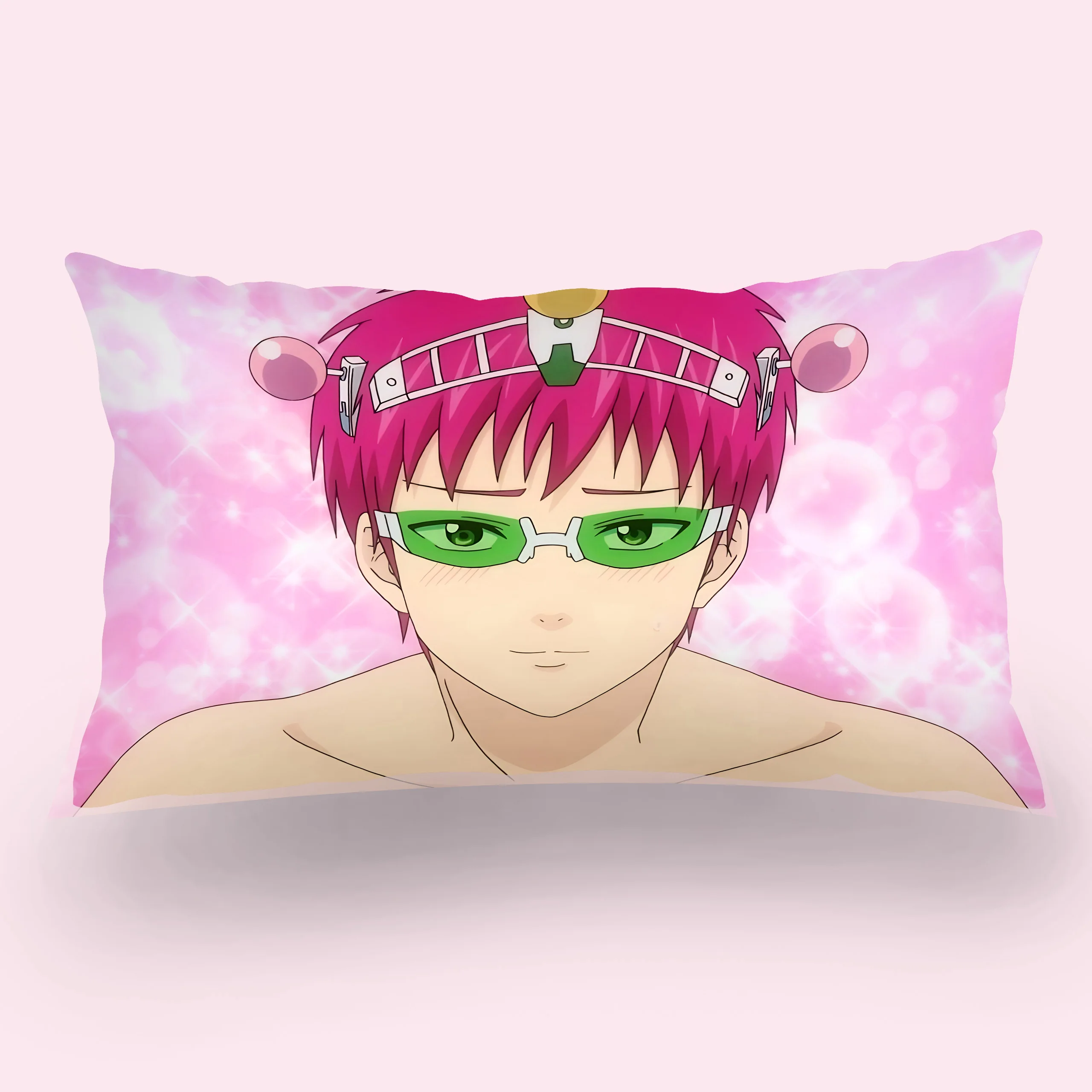 Hot Anime S-SaikiS K Double-sided Printing Rectangle Pillow Case Bedside Pillowcase Sofa Cushion Cover Room Home Decoration