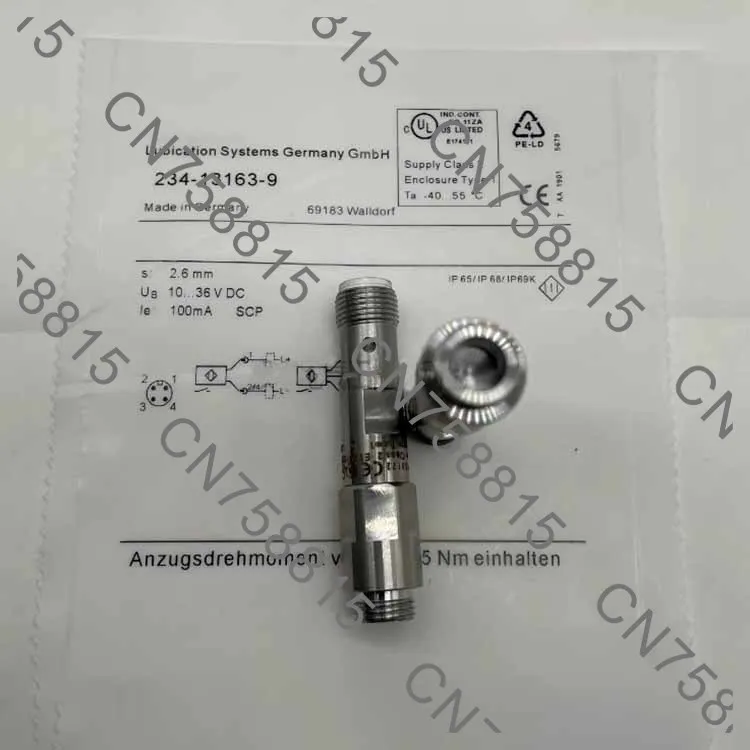 For SKF High Voltage Sensor 234-13163-9，E174191，234-13263-1，IR5039-177-300-096，10R-058172 1PC New