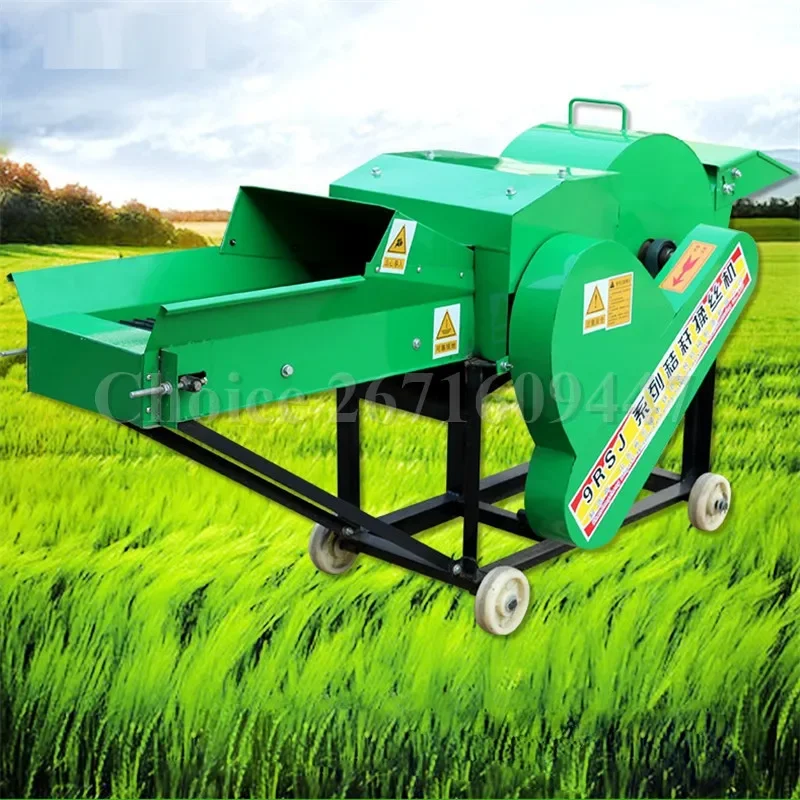 

4T/H High Output Cattle Sheep Dry And Wet Corn Straw Grass Animal Feed Crushing Cutting Kneading Machine