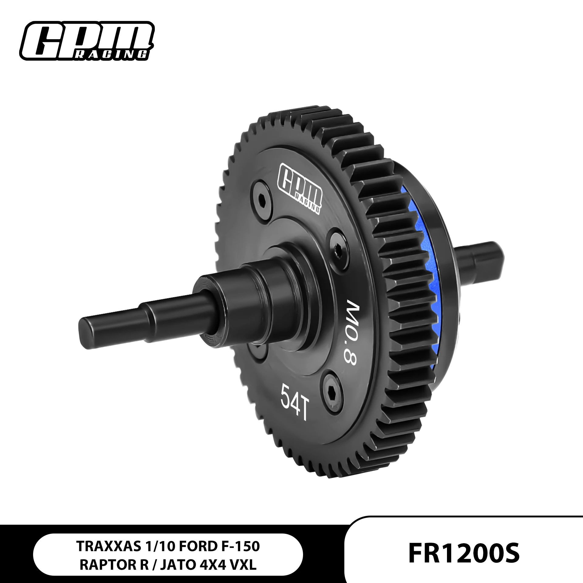 GPM Carbon Steel 7075 Alloy Center Diffs TRAXXAS Slash 4X4 Rustler4X4 6780 Jato 101076-4