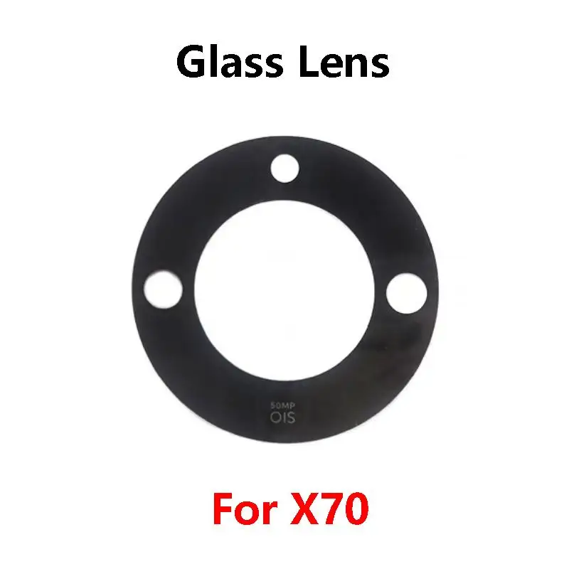 

Стеклянная линза задней камеры с клейкой наклейкой, замена для Huawei Honor X70 X70i