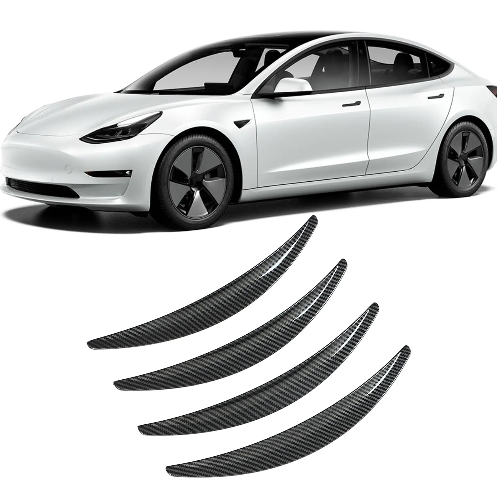 

Wheel Tires Eyebrow Strip Wheel Flares Smooth Scratch Resistant Replacement For 2017‑2022