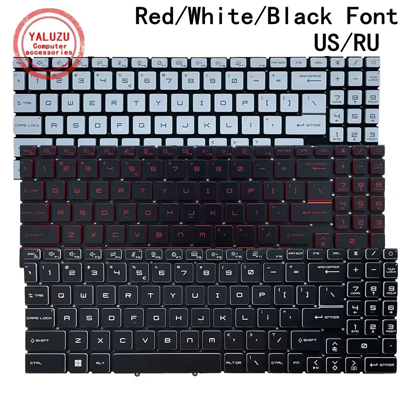 

Новая клавиатура для ноутбука MSI GF66 GF76 GP66 GP76 GL66 GL76 GT77 GS77 WF66 WF76 M16 Z16 Z16P Z17 Z17HX MS-1581 1582 1583