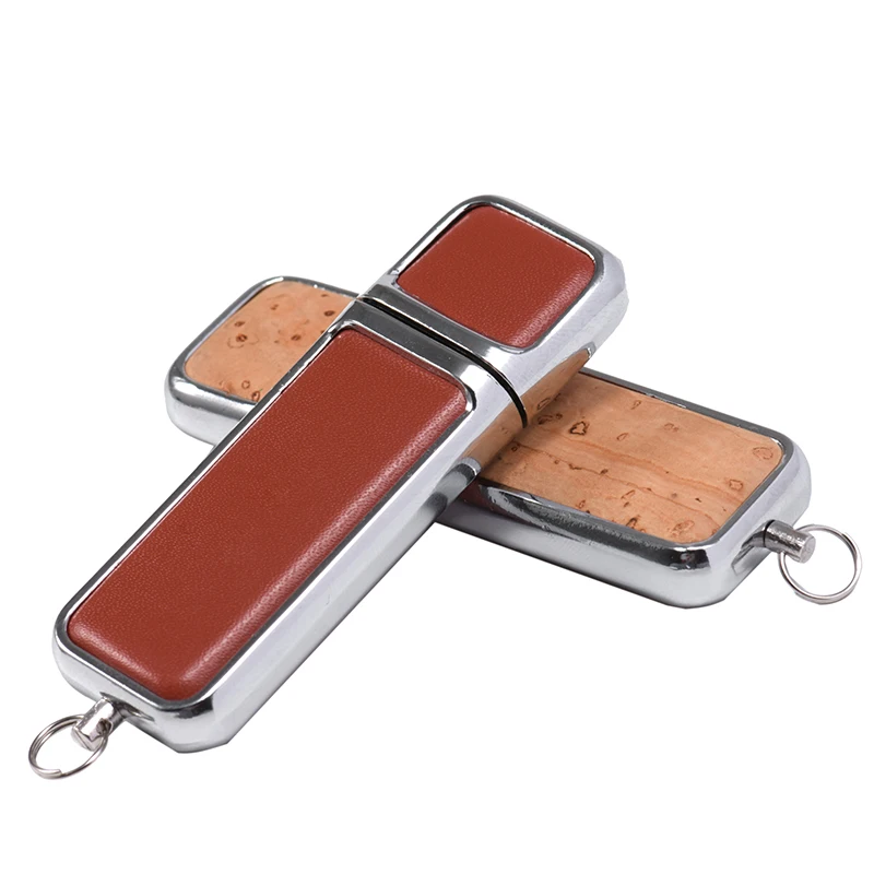 USB-Stick aus Leder, 128 GB, Schwarz, High-End-Geschenk, USB-Laufwerk, Pen-Laufwerk, Geschäftsgeschenk, 64 GB Memory Stick, 32 GB, Hochzeitsgeschenke