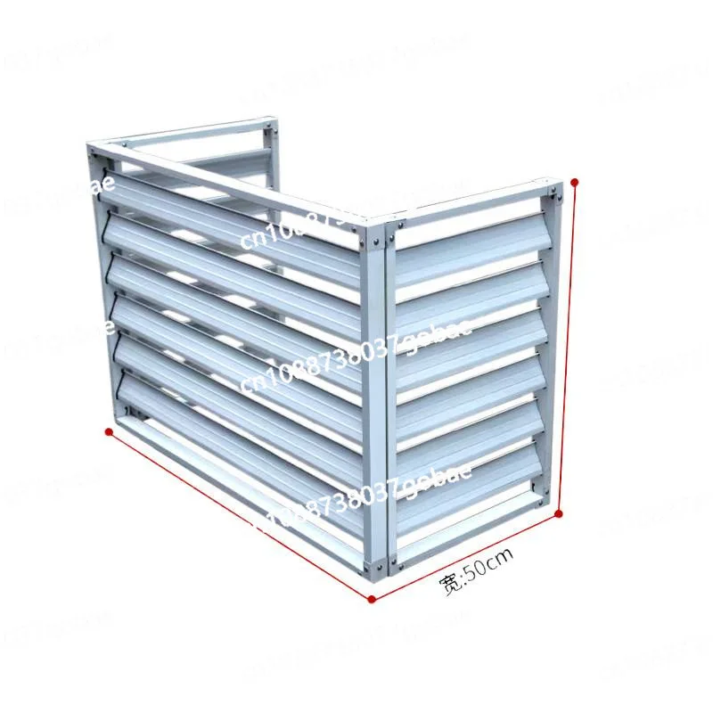 

Air conditioner external machine protective cover new aluminum alloy protective integrated household outdoor