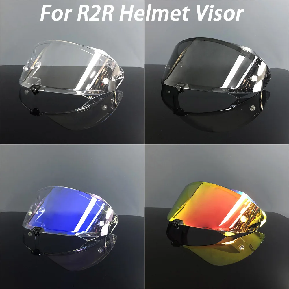 

Motorcycle Helmet Visor Clear Smoke For KYT R2R Visor Lens