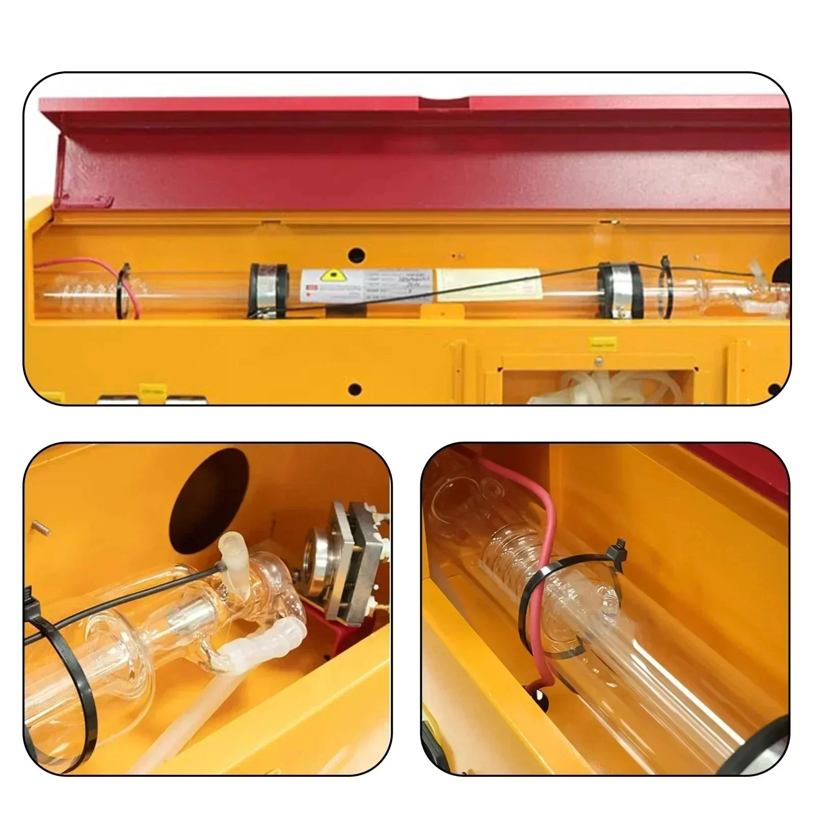 SIHAO 50 واط الليزر حفارة CO2 ماكينة الحفر بالليزر 300*200 مللي متر طابعة أدوات النجارة طابعة الليزر القاطع والحفارة