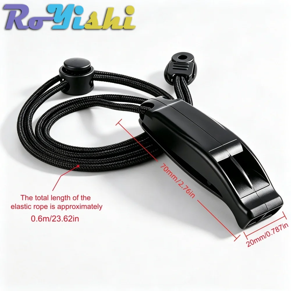 Emergency Whistles with Lanyard Safety Whistles for Kayak Life Jackets Lifeboats Fishing Boats Camping Hiking Hunting