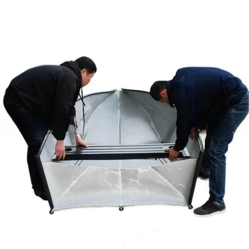 Flood control and rescue folding boat 1.2mm water lifeboat patrol boat