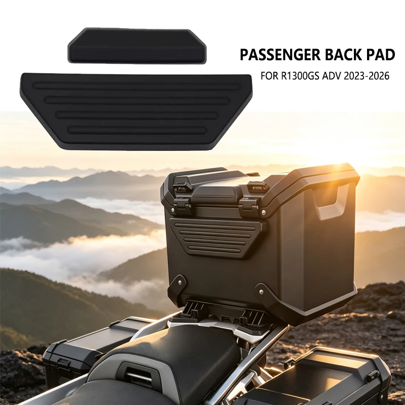 Passenger Backrest Back Topcase Set Pad Rear Saddlebag Trunk Sticker For BMW R1300GS ADV R1300GSA R1300GS Adventure Motorcycle