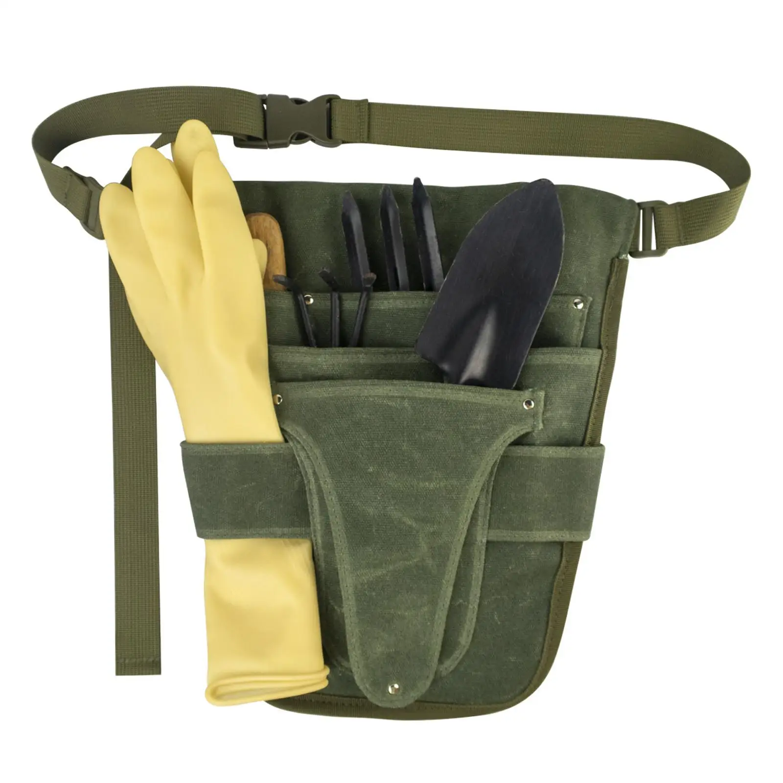 Handy Garden Tool Belt Tool Waist Pouch Heavy Duty Organizer for Craftsmen