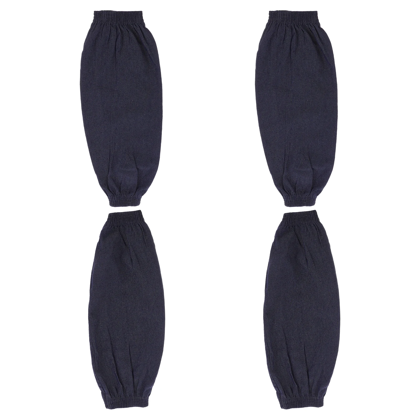 

2 Pairs Thickened Sleeves Protect Forearm Protectors Support Guard Anti-wear Fingerless Work