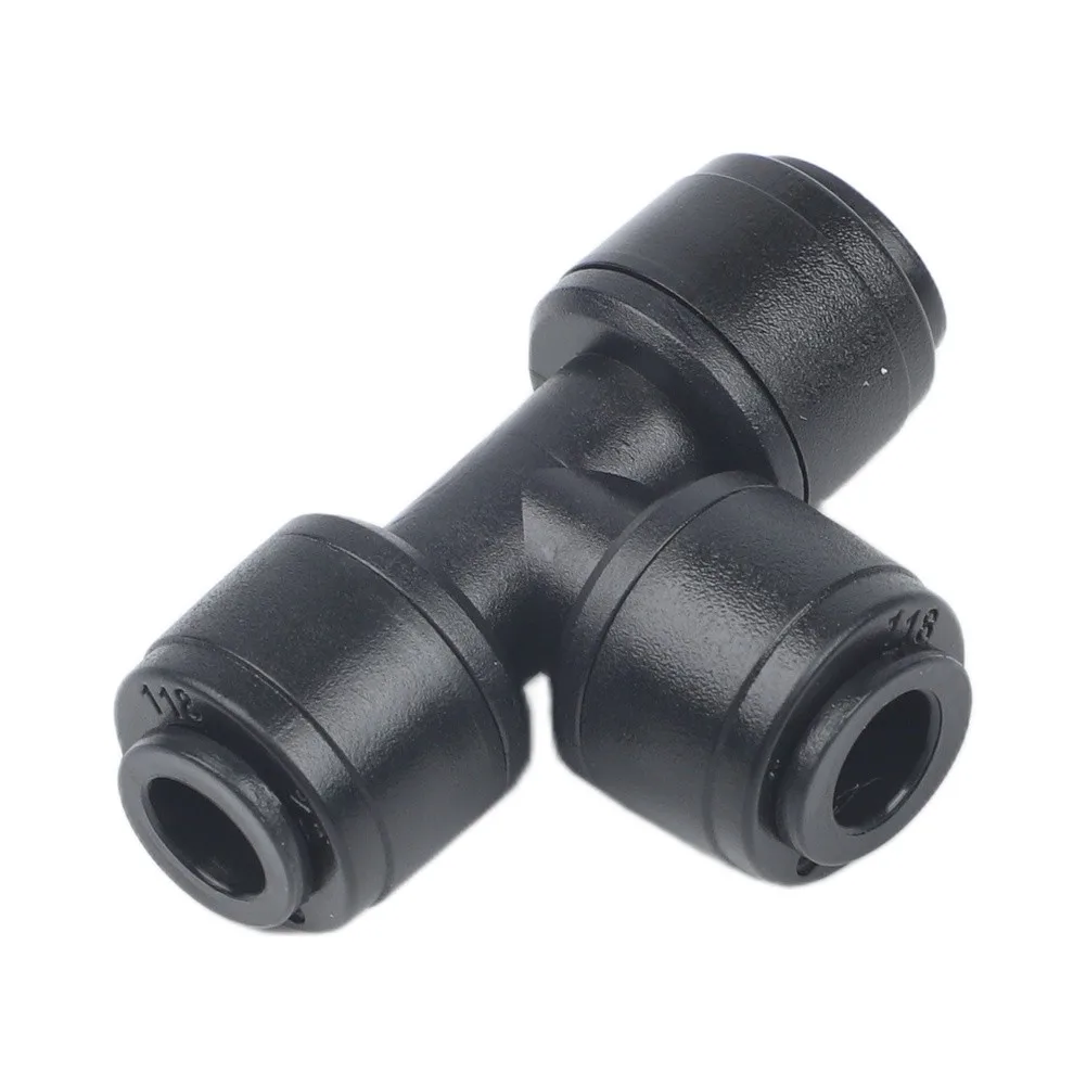 Leak Proof Connectors 14 Inch Tee Fittings High Strength Plastic Fast Installation Design Deformation Resistant