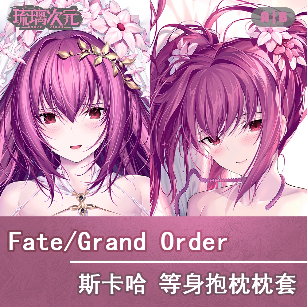 

Anime Fate/Grand Order Scathach Sexy Dakimakura Hugging Body Pillow Case Japanese Otaku Pillow Cushion Cover Bedding LL