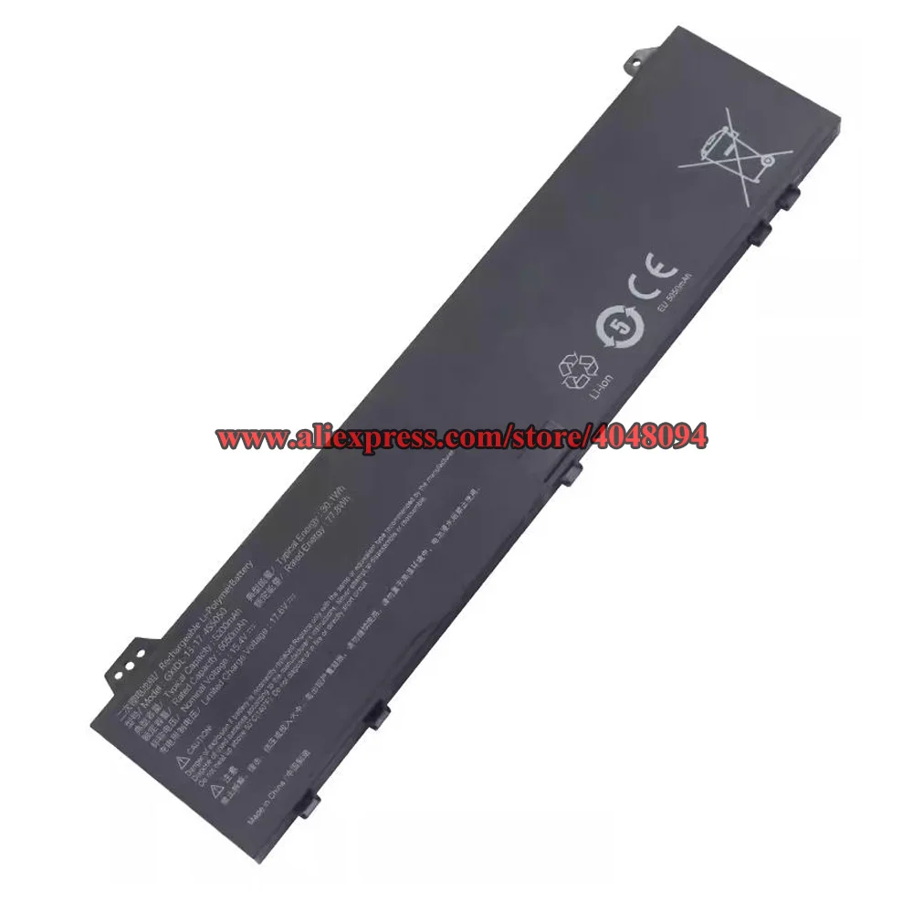 GXIDL-14-20-4S5050 GXIDL-13-17-3S5050 Battery For Mechrevo Wujie 15X 14XA Yilong 15 Pro Yaoshi 16Pro 16Super Notebook RTX5050