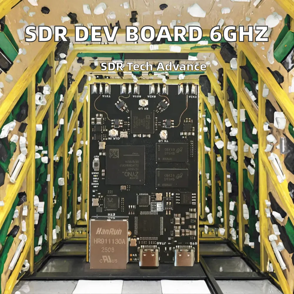 OpenSourceSDRLab 70MHz-6GHz Zynq7020+AD9363 SDR Software Defined Radio Development Board Pluto SDR MATLAB Kits Board Development
