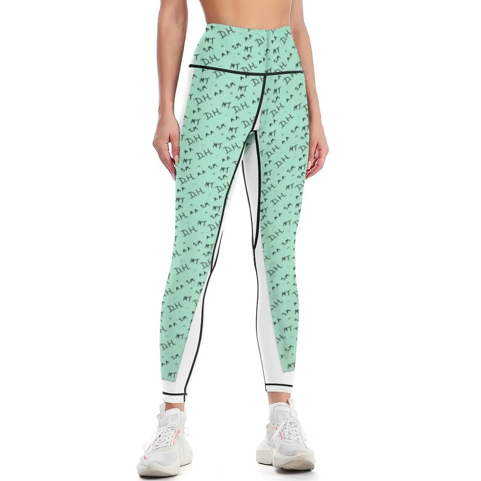 Teen Wolf - Initials Leggings push up fitness sport legging Women sports Women's fitness Womens Leggings