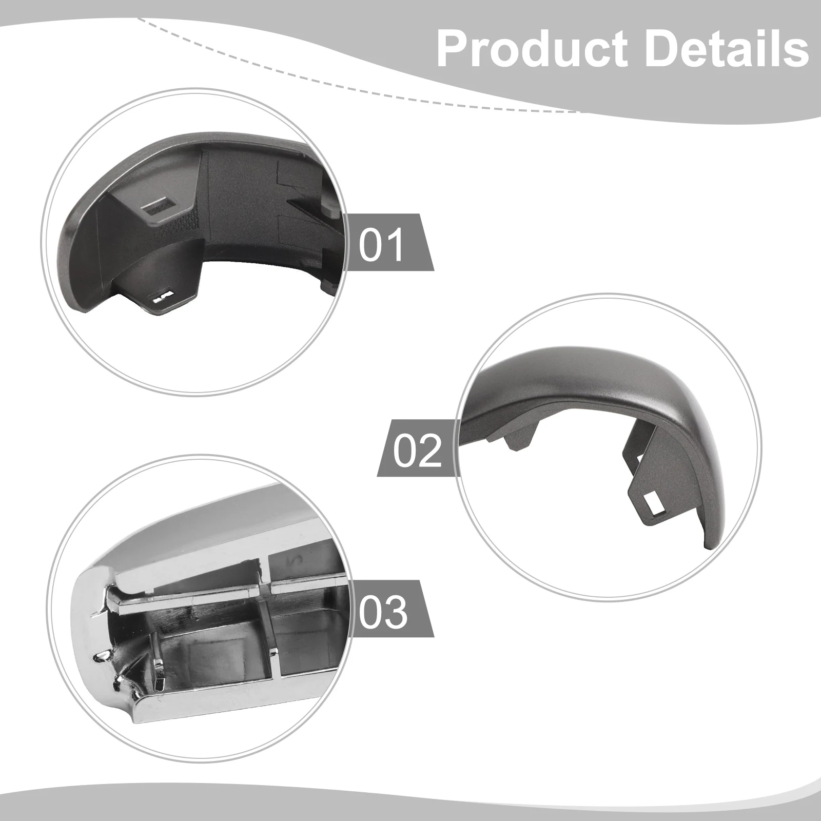 

Ergonomic Automatic Shift Knob Kit for Chevrolet For Sonic and For Trax Models Stylish Silver Finish Direct Fit