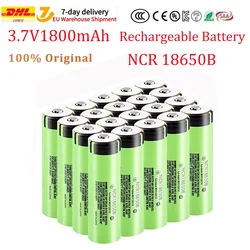 New Protected NCR18650B 3.7v 1800mAh 18650 Lithium Rechargeable Battery with Pointed (No PCB) for Flashlight Batteries