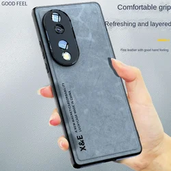 For Huawei Honor 90 80 70 60 50 20 Pro Case Soft PU Leather Skin With Magnetic Protective Back Cover Case For Honor90 90Pro 70