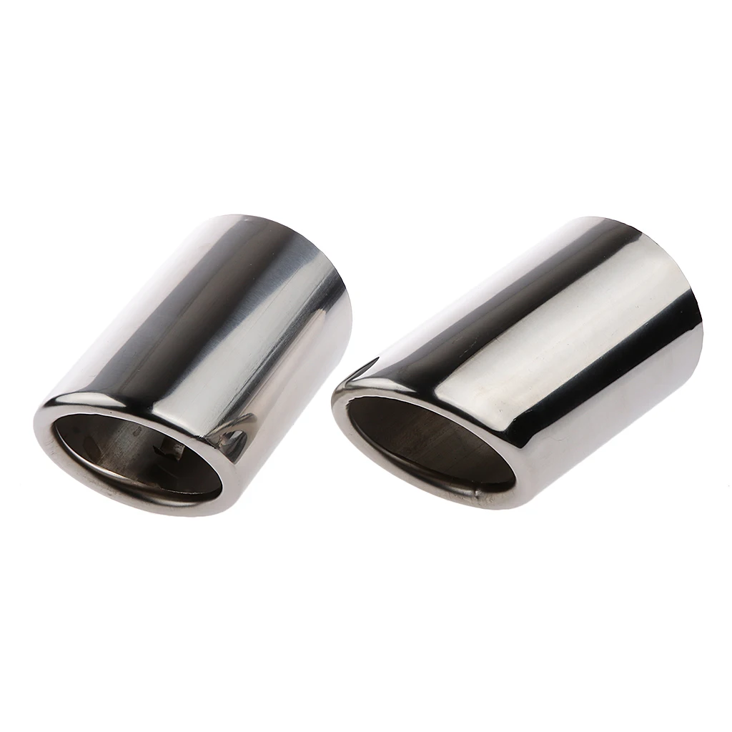 Pack of 2 Stainless Steel Exhaust Tip 5