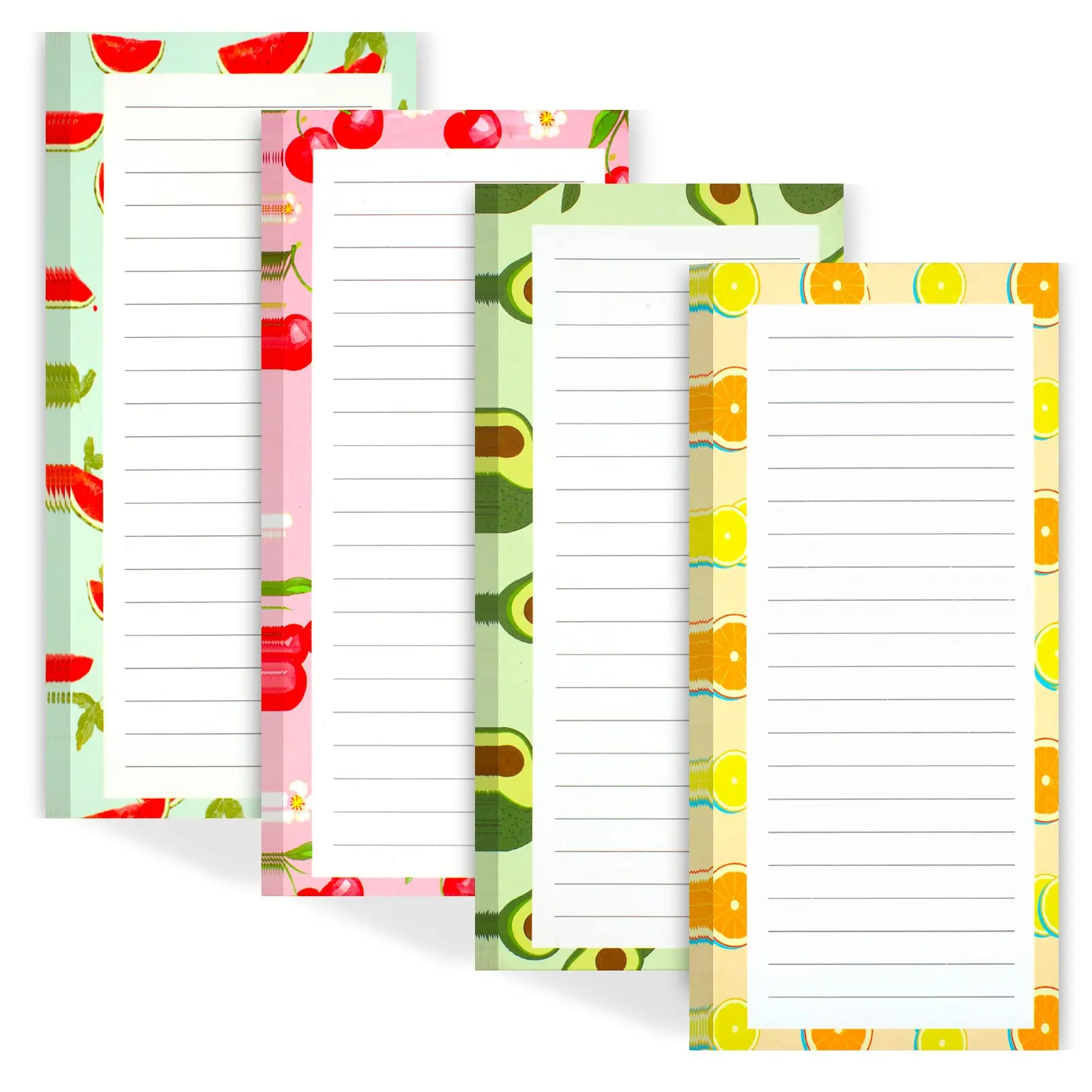 Magnetic Notepads for Refrigerator Grocery List Magnet Pad for Fridge Fruit Design Magnetic Grocery List Pad for Fridge Full Ma