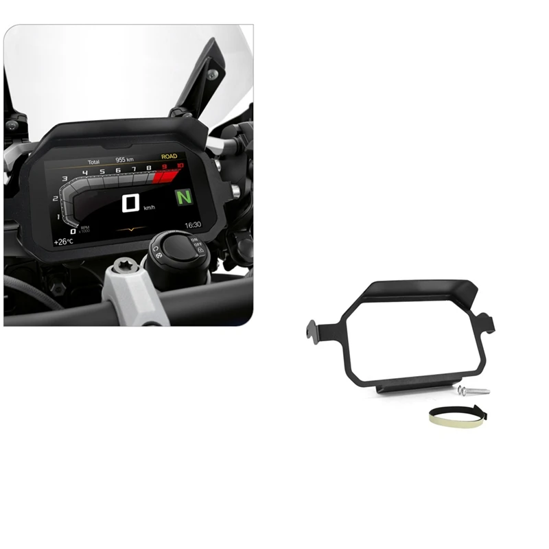 Piezas de protección antirrobo TFT para BMW F850GS F850 Gs F 850GS Adventure ADV Meter Frame Cover, Protector de pantalla TFT, Protector de salpicadero