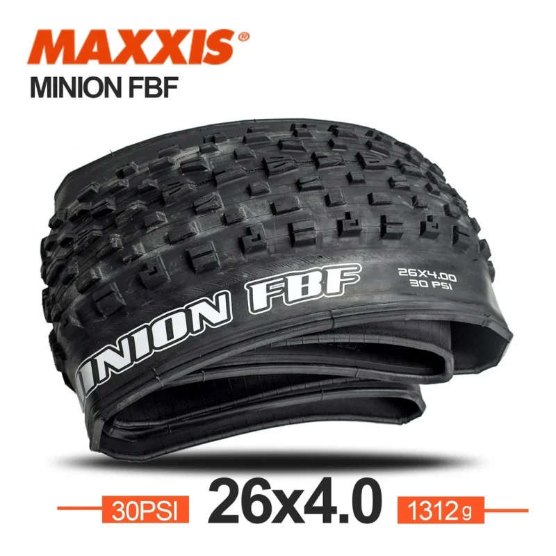 MAXXIS 26 Minion FBF FBR 26*4.0 26*4.8 Fold MTB Mountain Bike Tire for Trial Ride Fat Bike Plus Tyre Low Rolling Bicycle Part