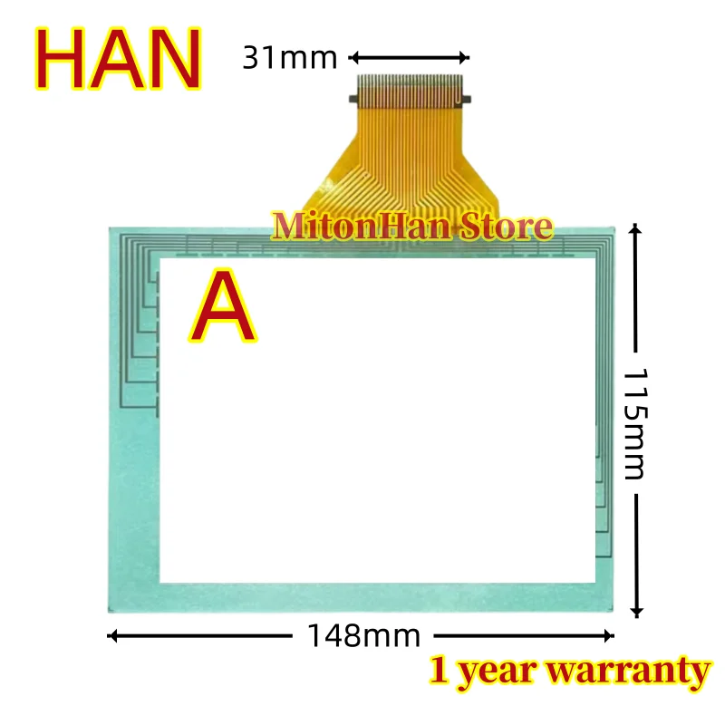 New  For NT31-ST121-EV1 NT31-ST121-EV2 Touch Panel Screen Glass Digitizer Protective Film Overlay