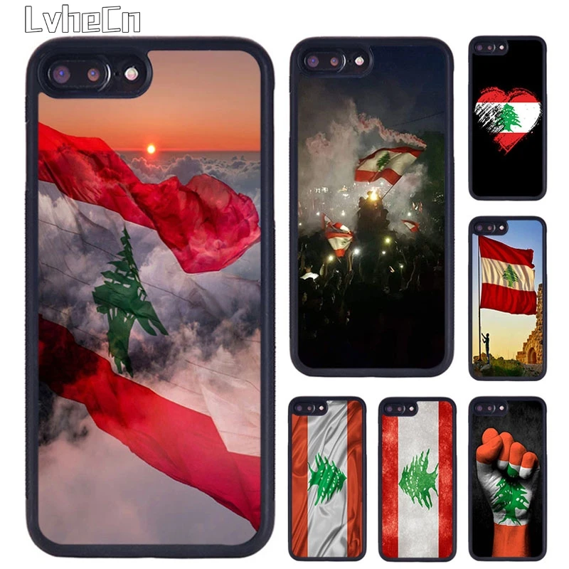 Lebanon Flag Phone Case For iPhone 14 15 16 13 12 Mini Max Cover For Apple 11 Pro Max 6S 8 7 Plus SE2020 shell