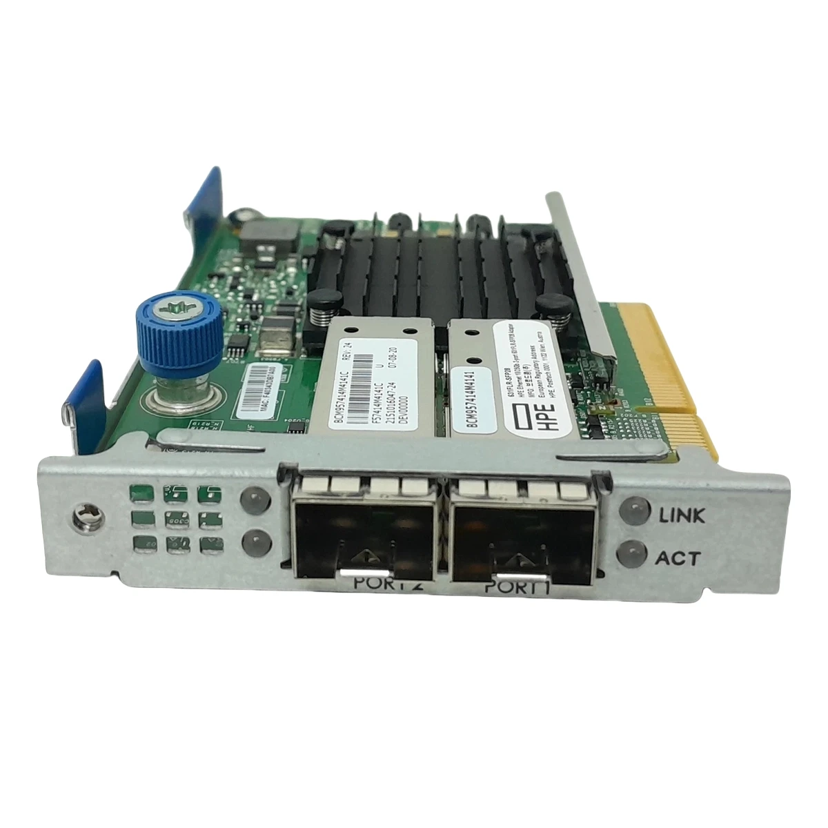 تقريبا جديد 817709-B21 HPE 631FLR-SFP28 10/25G 2-Port Ethernet محول 840133-001 817707-001 #3