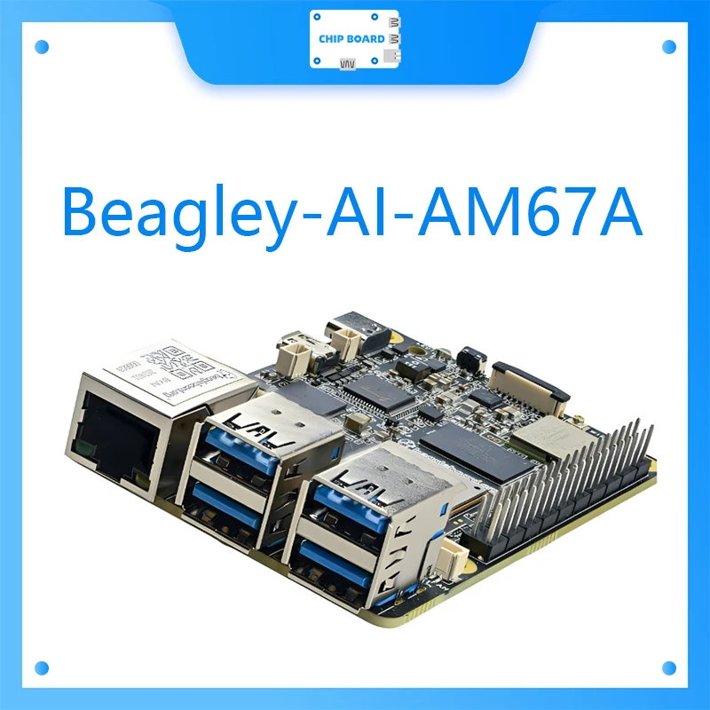 BeagleY-AI SBC features TI AM67A vision processor with 4 TOPS AI accelerators