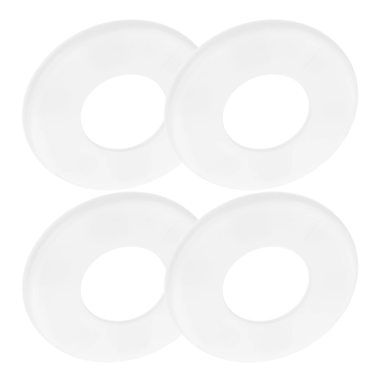 4 قطعة سلم حمام السباحة الحرس سبليت شفة لوحة قبعات لغطاء أنبوب السباكة الداخلي وحماية فتحة السلم #4