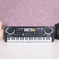 61 Keys Black Digital Music Electronic Keyboard Electric Piano Kids Musical Instrument Electronic Keyboard
