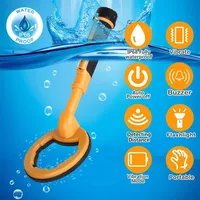 Hot Sell 2 IN 1 Underwater Metal Detector Pulse Pinpointer Induction Diving Treasure Metal Detector Hand Held Metal Finder